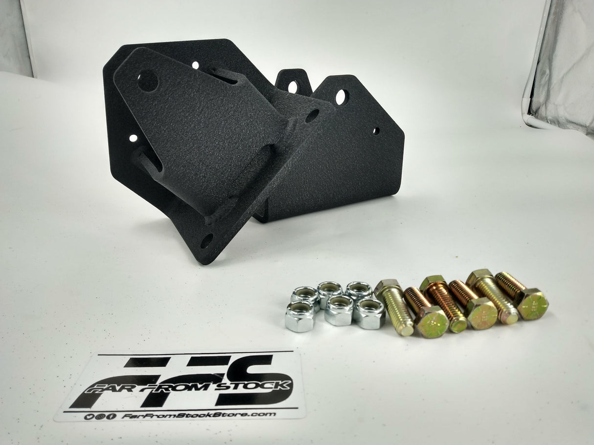 FFS Four Wheel Drive Front Spring Hanger Brackets and Shackles Far From Stock