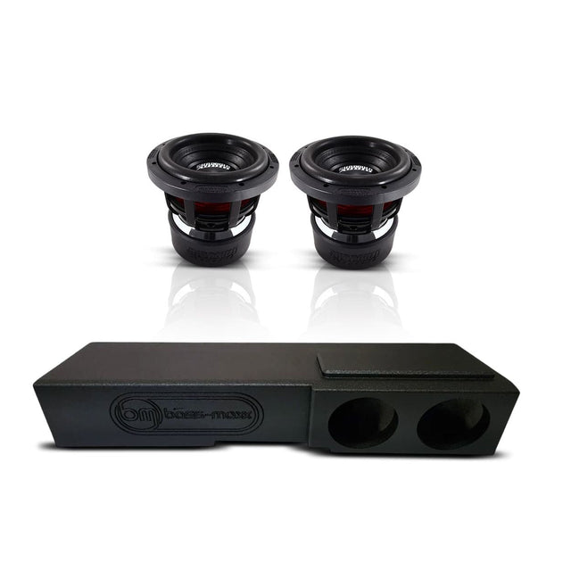 (2) Sundown Audio X8 v4 & Ford F150 09-25 Dual 8" Subwoofer Box Combo Sundown Audio