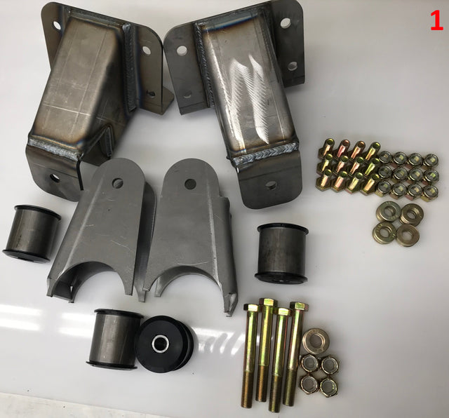Sky's Ford Traction Bar Bracket Kit - 1980-1997 Ford F-Series Sky's Offroad Design