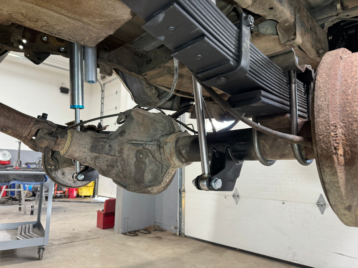 Carrick Customs Long Travel Rear Shock Mount Kit - 1980-1997 Ford F250/F350 4x4 Carrick Customs