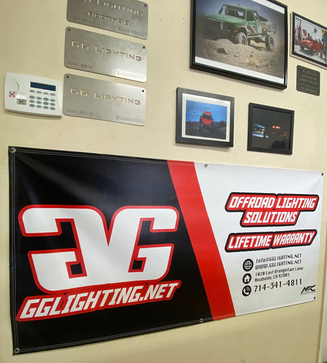 GGlighting 5' x 2.5' Banner GGLighting
