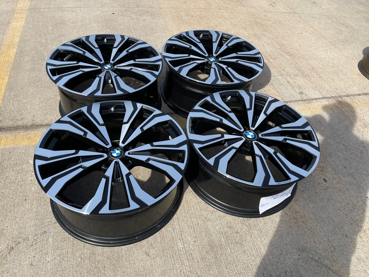 23" BMW X7M X5 X6 X7 OEM Series 86675 wheels rims 2022 2023 2024 2025 2026 Texas Truck Tire