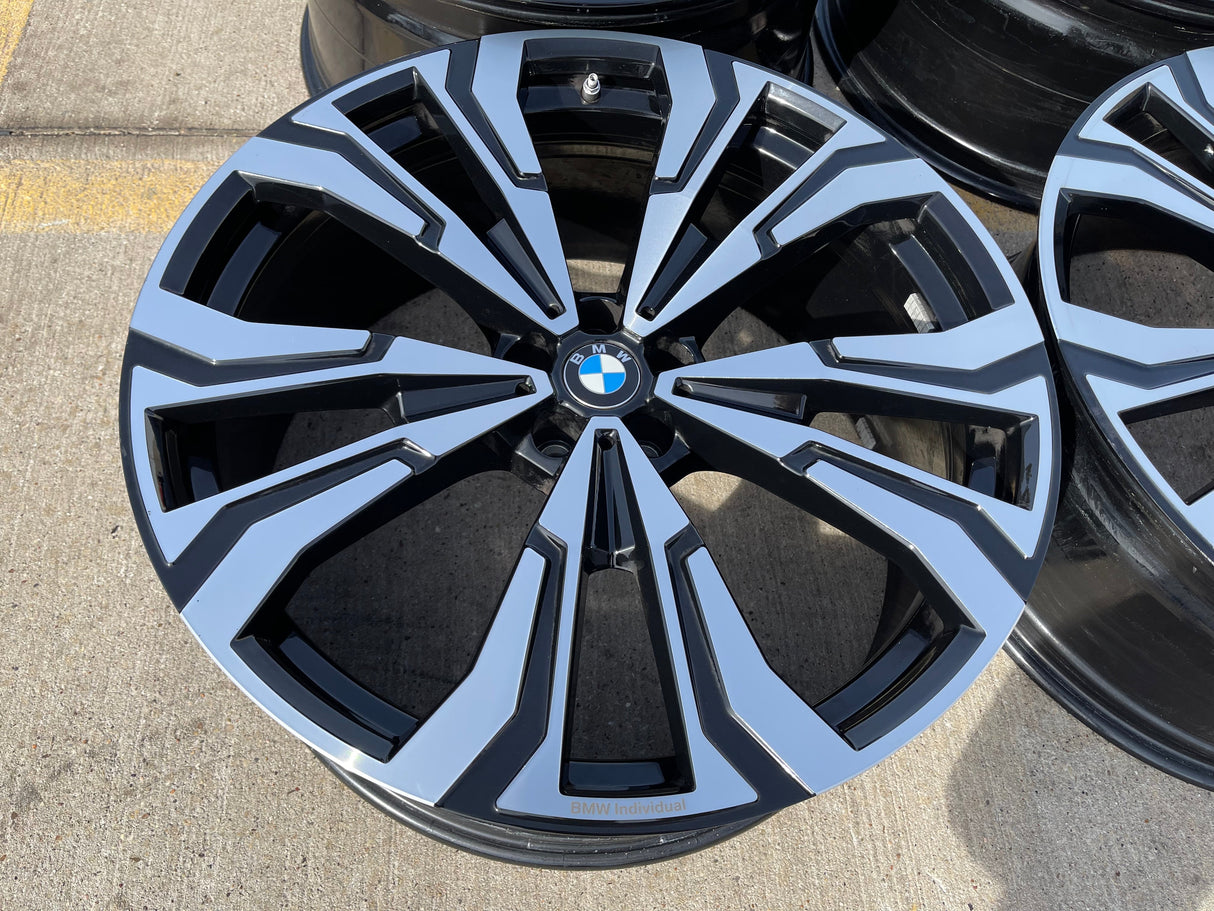 23" BMW X7M X5 X6 X7 OEM Series 86675 wheels rims 2022 2023 2024 2025 2026 Texas Truck Tire