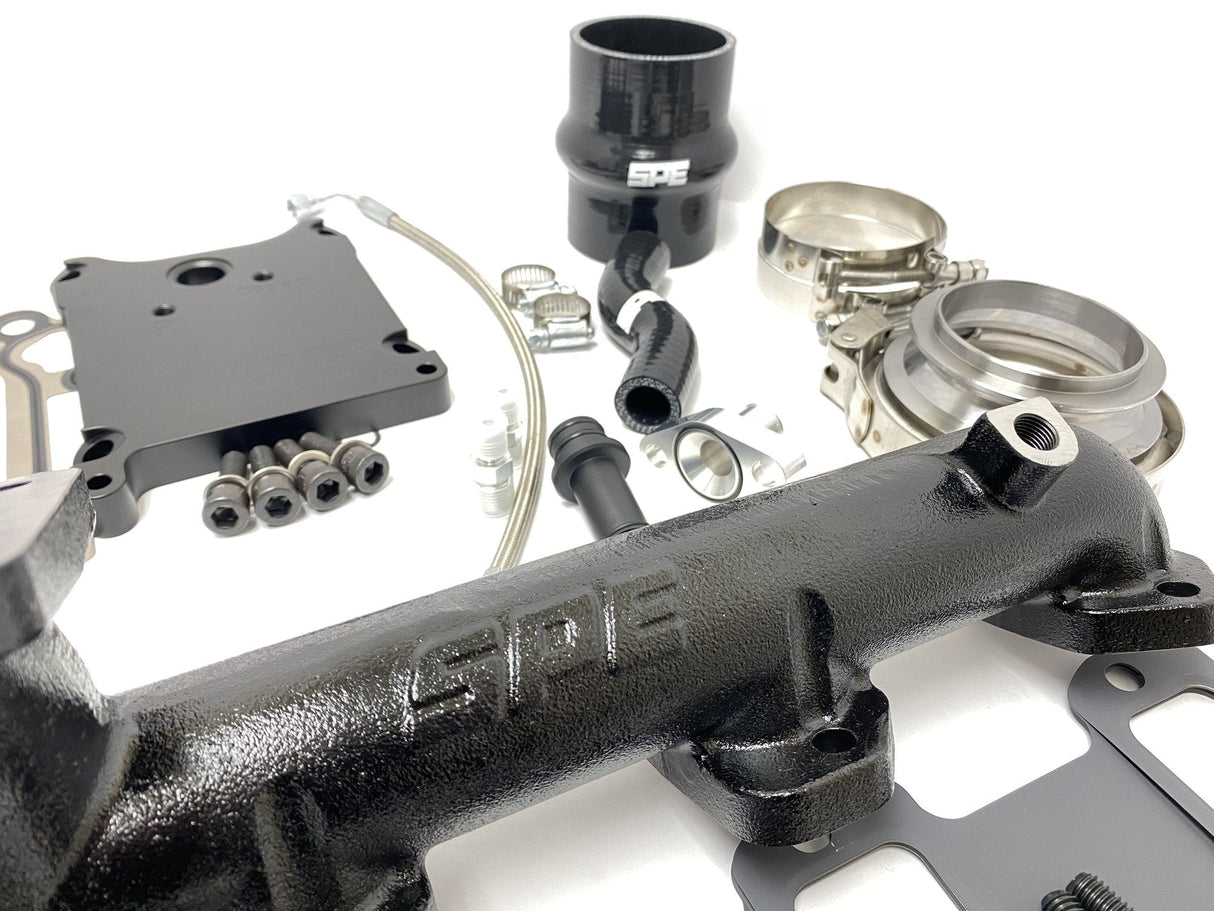 SPE Motorsport 2011-2019 6.7L Powerstroke Emperor Turbo & Intake Piping Kit Ultimate Turbo System Bundle