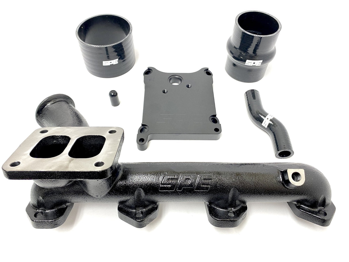 SPE Motorsport 2020+ 6.7L Powerstroke Emperor Turbo & Intake Piping Kit Ultimate Turbo System Bundle