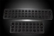 Rear Seat Molle Panel 60/40 Pair - Black Powdercoat MacDesignsLTD