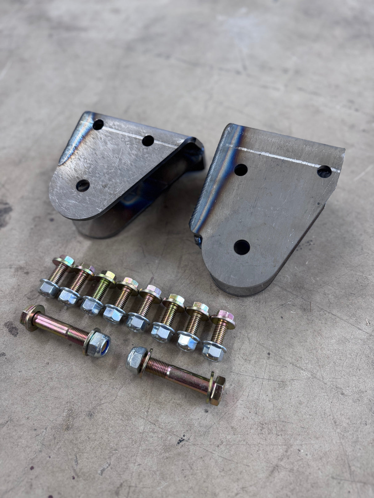 Carrick Customs Fabricated Twin Traction Beam Pivot Brackets - 1980-1997 Ford F-Series Carrick Customs