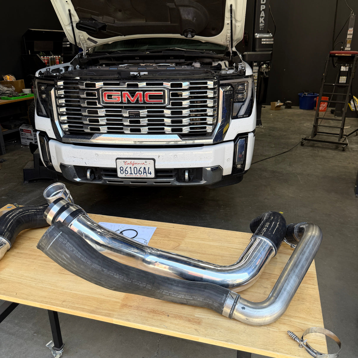 Cold and Hot Side Intercooler Pipe for 2020-2026 Silverado / Sierra Duramax L5P 6.6L S&B