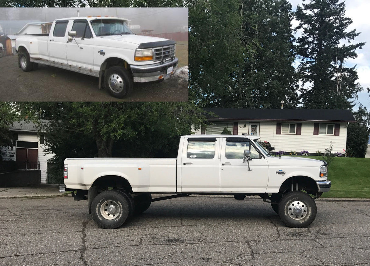 2wd to 4wd Front Frame Box Kit - 1992-1997 Ford F-Series Sky's Offroad Design