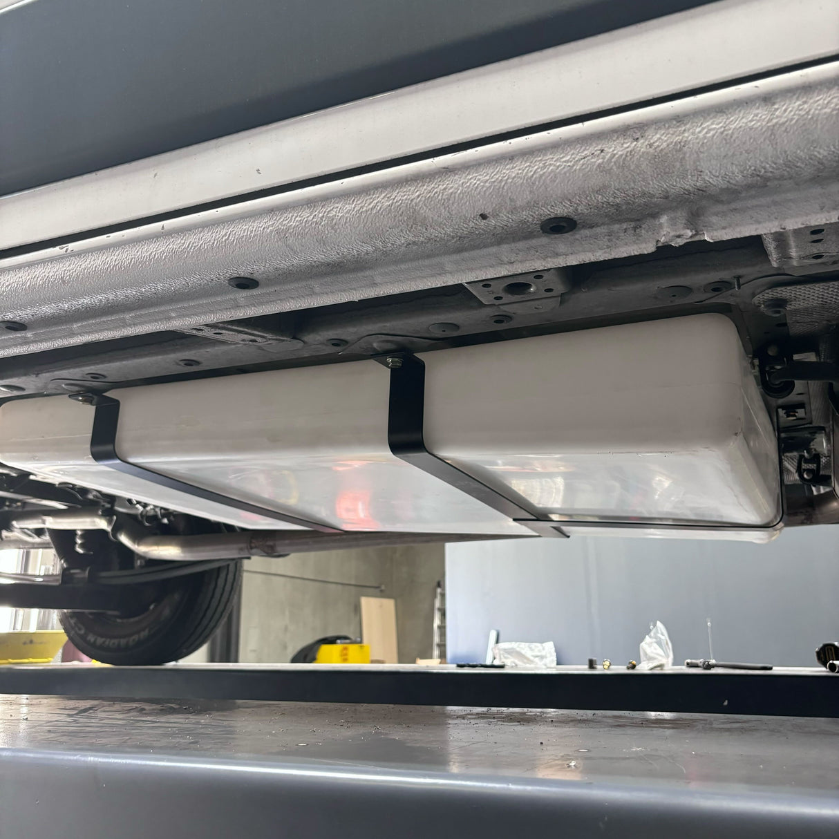 36 Gallon Undercarriage Fresh/Grey Water Tank Ford 2013-2026 Dodge / Ram Promaster 2500, 3500 159” And 159" EXT S&B