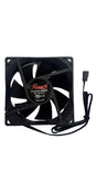 80mm Black Cooling Fan – Model ROCF-11001 Rosewill