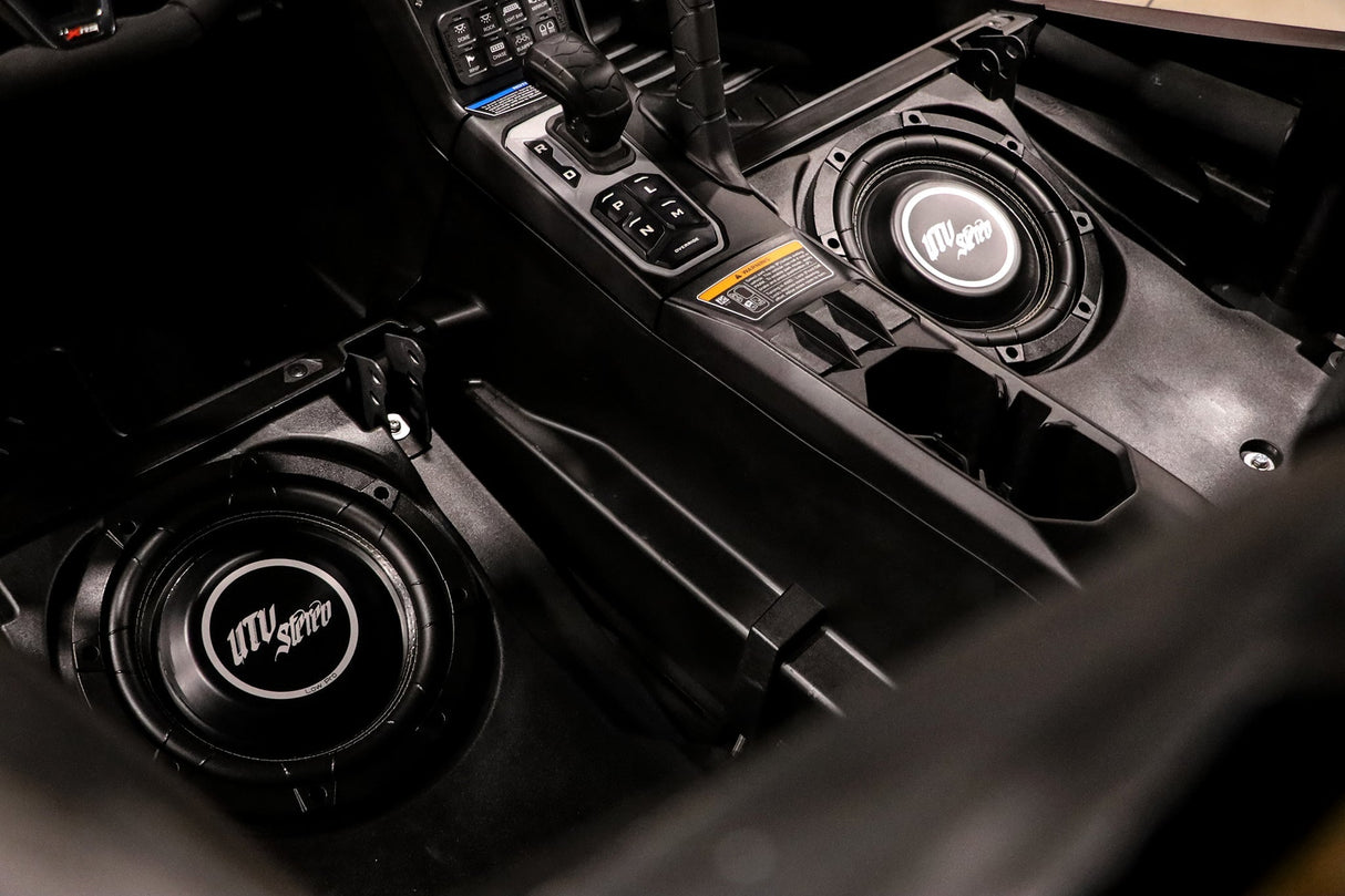 Can-Am® Maverick R 10" Front Passenger Subwoofer Enclosure (2-SEAT MODELS) – Unloaded | UTVS-R-ENC-PASS-2 UTV Stereo