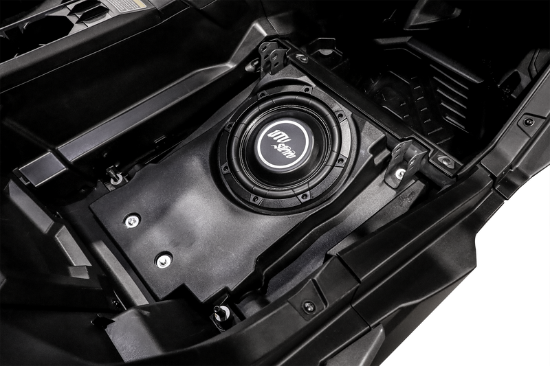 Can-Am® Maverick R 10" Front Passenger Subwoofer Enclosure (2-SEAT MODELS) – Unloaded | UTVS-R-ENC-PASS-2