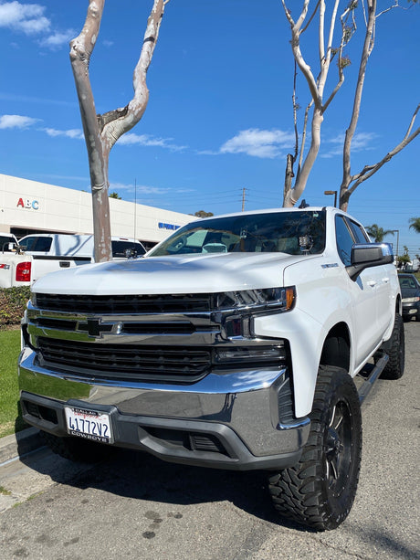 2019+ Silverado Ditch Light Pillar Brackets GGLighting