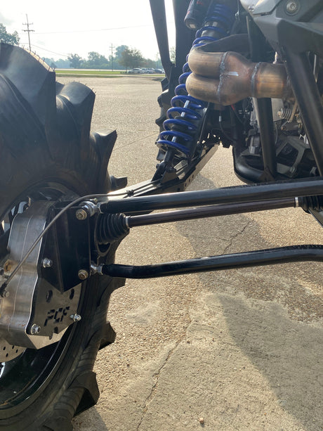 Pro R Triple Pivot Suspension with Ball Joint Delete 3" forward A arms, & toe link delete