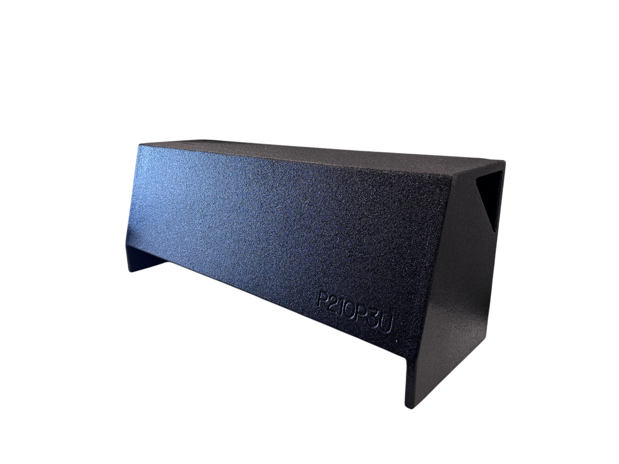 Dual 10" Third Row SUV Subwoofer Box Down Fire Ported Moon Car Stereo