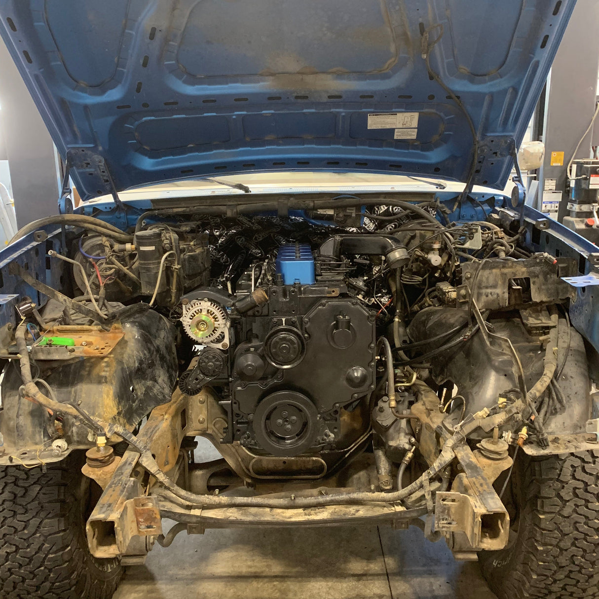 Carrick Customs Cummins Swap Motor Mounts 1st Gen Style 12v/24v/CR Cummins - 1980-1997 Ford F-Series Carrick Customs