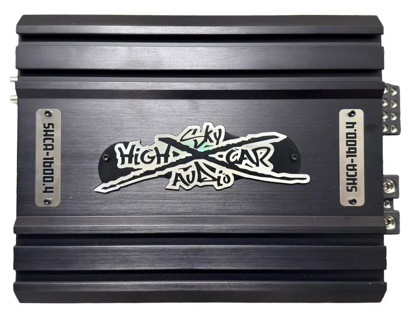 Sky High Car Audio 1600.4 4-Channel Amplifier | Made in Korea Sky High Car Audio