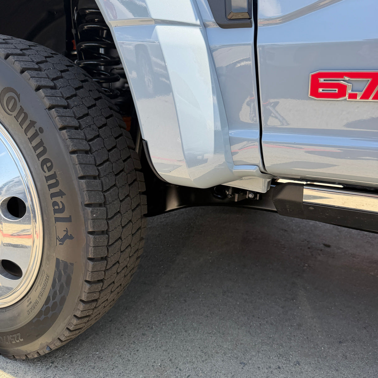 MUD FLAP DELETE FOR 2017-2026 FORD F-450 & F-550 S&B