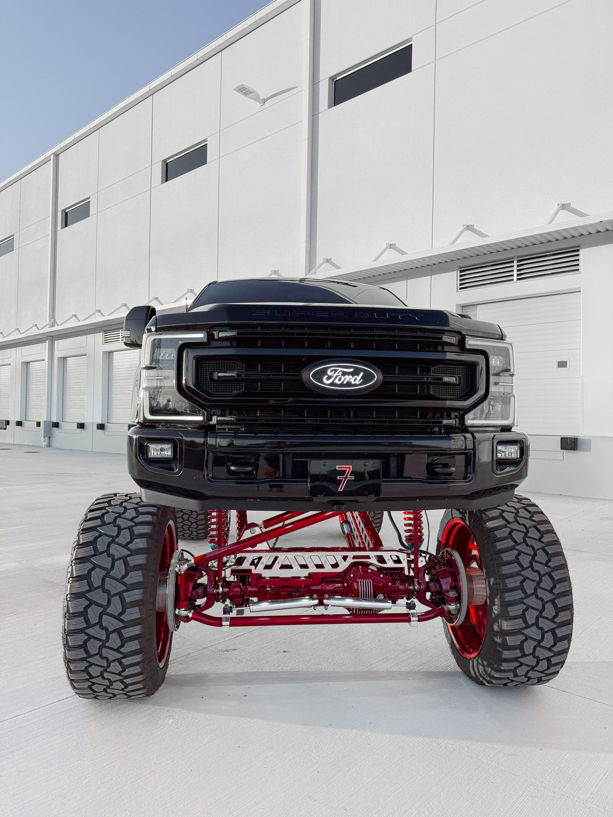 2024 Ford F250 21 Inch Lift Kit Papis
