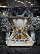 Mclaren 765LT F1 Race Exhaust System Valvetronic Designs