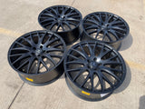 20x8.5 20" Verde Saga V27 wheels rims Audi Q7 Q8 VW Atlas A6 S6 A7 5x112 NEW Texas Truck Tire