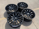 20x8.5 20" Verde Saga V27 wheels rims Audi Q7 Q8 VW Atlas A6 S6 A7 5x112 NEW Texas Truck Tire