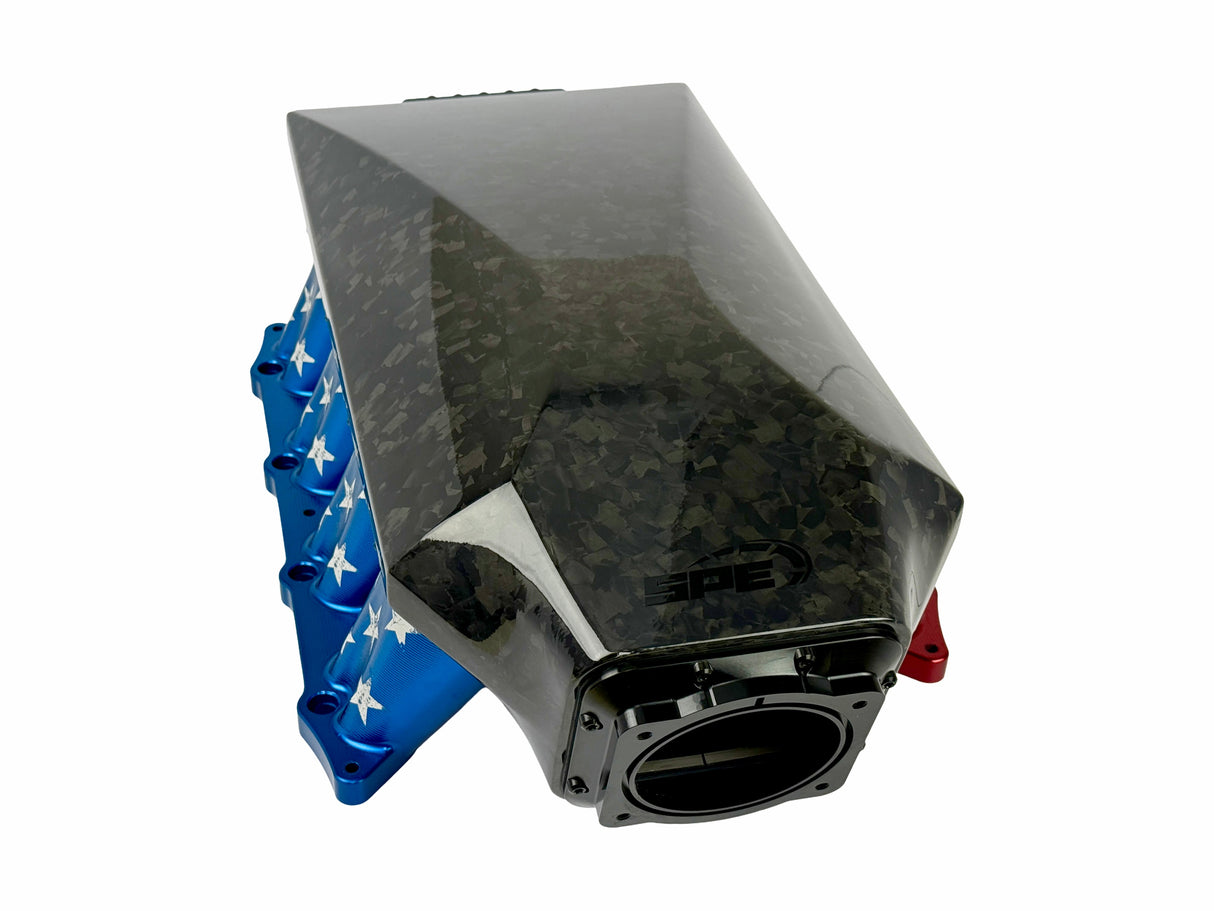 SPE Motorsport Coyote Carbon Fiber Intake Manifold-  Fits 2011-2023 5.0L Coyote Engines