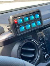 8-Gang Switch Panel With RGB And Remote Control Bluetooth App GGLighting