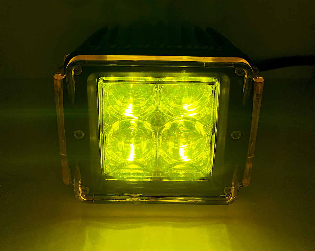 LED Pod Lens Colored Cover GGLighting