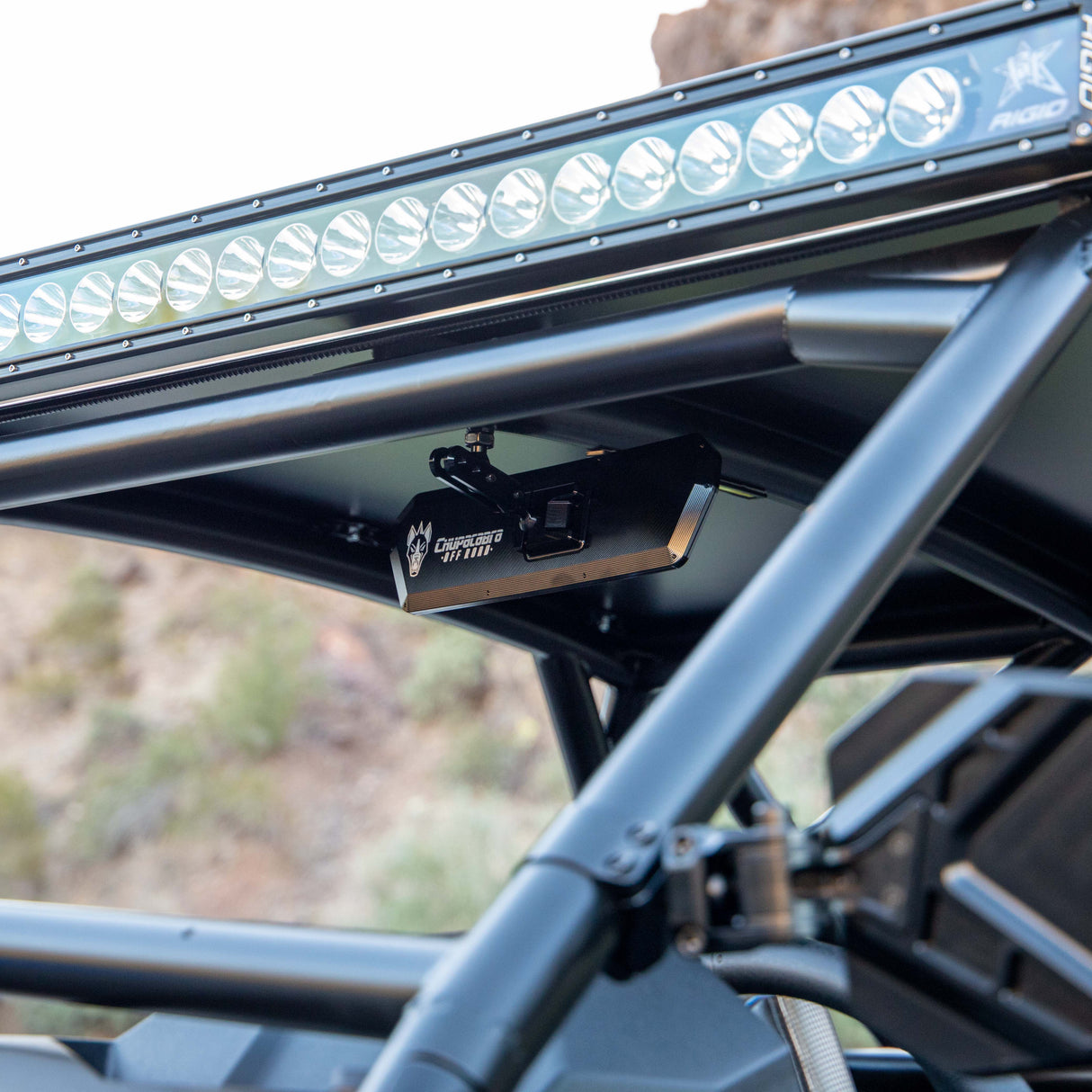 Super DELUXE 11" Offroad UTV Center Rearview Mirror Chupacabra Offroad
