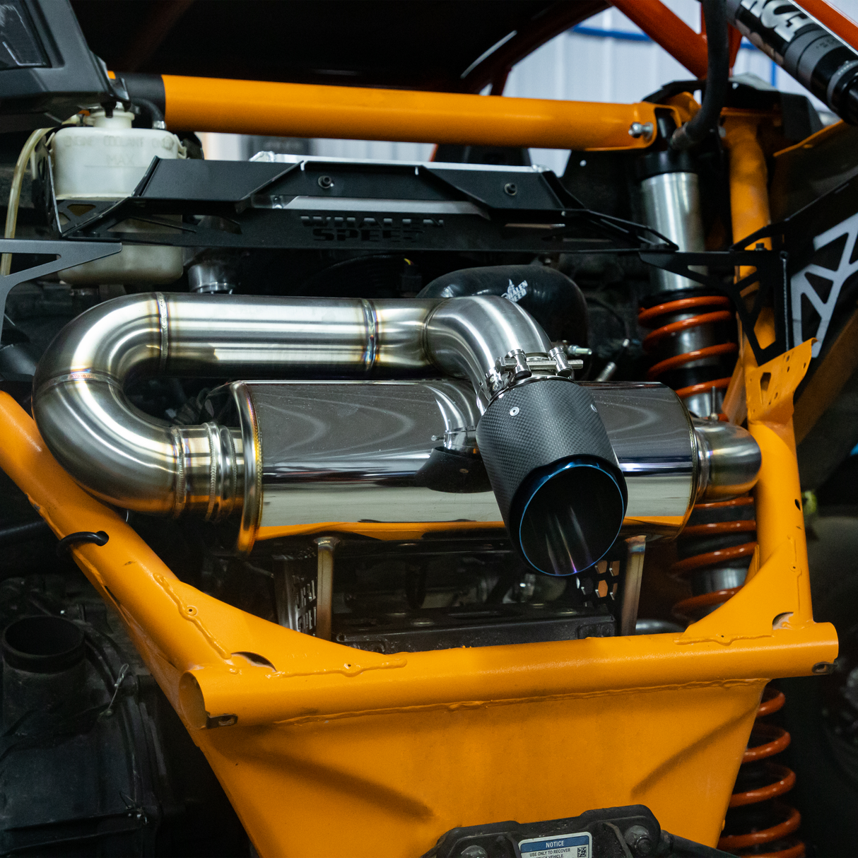 WSRD Turbo-Back Center Exit Exhaust System | Can-Am X3