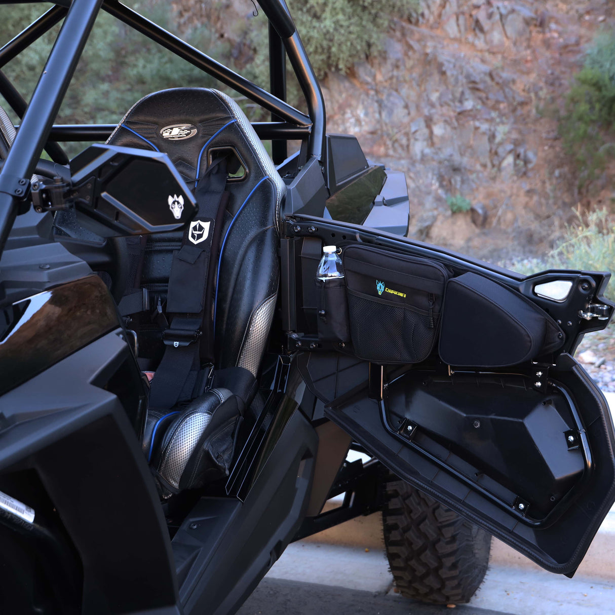 RZR Door Bags Passenger and Driver Side Storage Bag Chupacabra Offroad