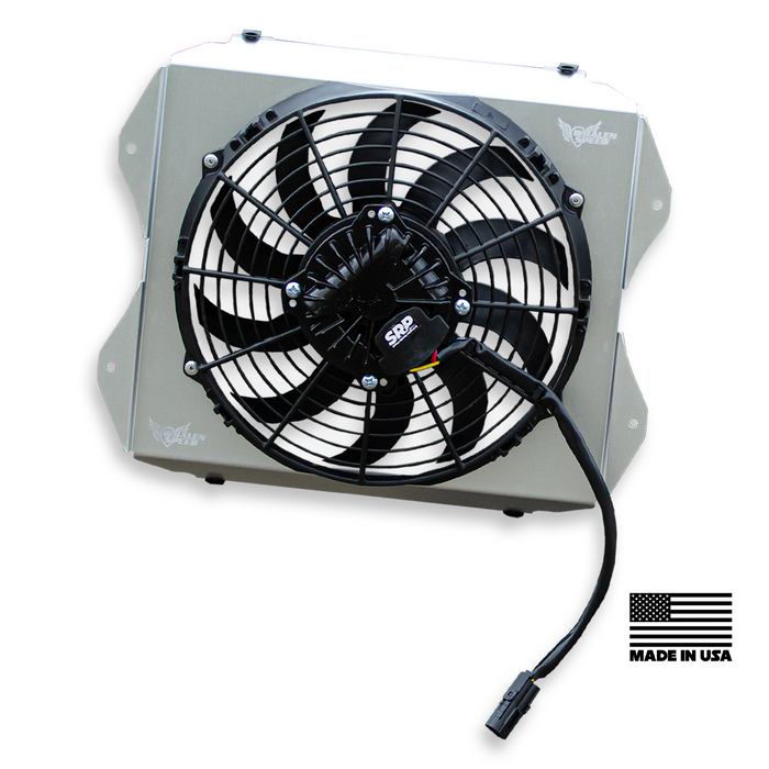 Ensemble de ventilateur et carénage de ventilateur de refroidisseur intermédiaire WSRD de 10 po | Can-Am X3