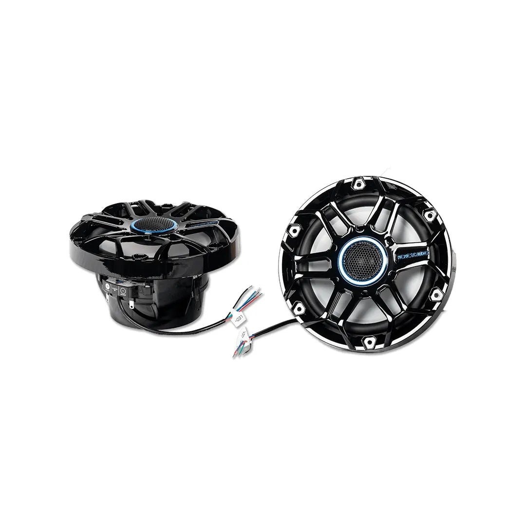 Nemesis Audio SOAK-65 6.5" Marine Speakers w/ RGB Lighting (Pair) Nemesis Audio