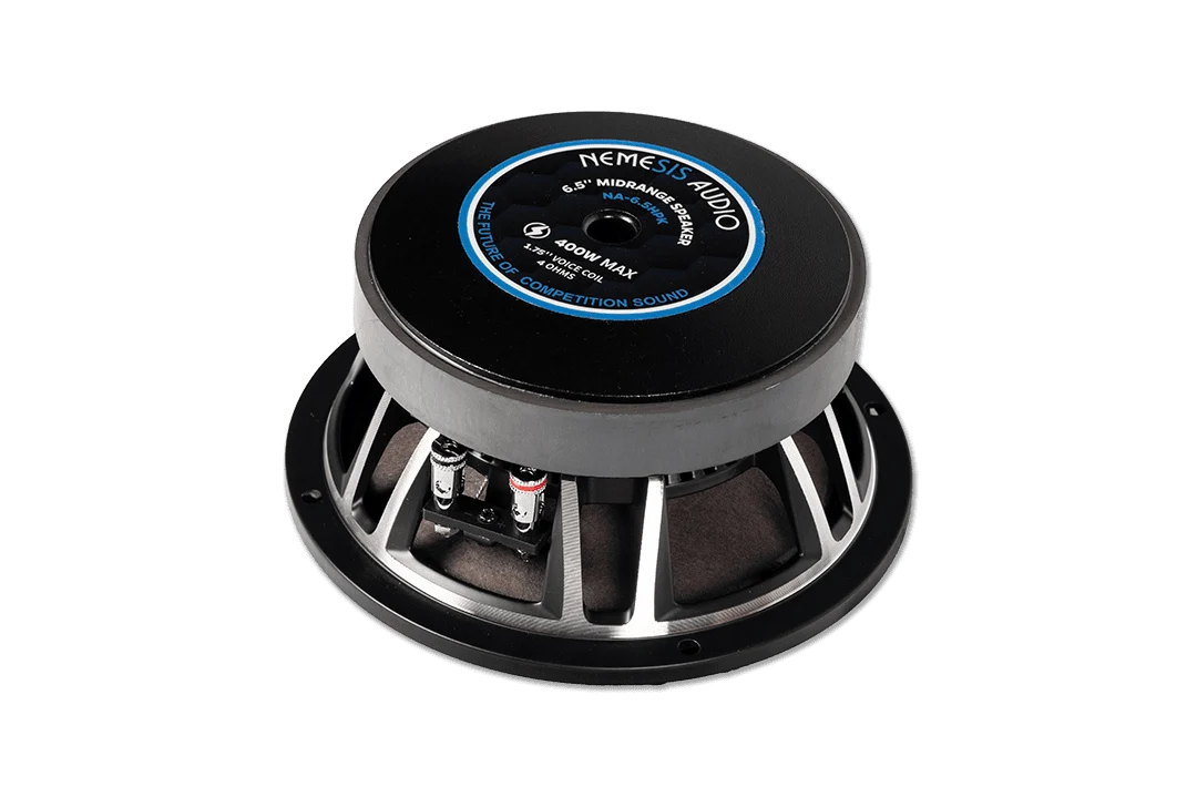 Nemesis Audio NA-6.5HPK 6.5" Midrange Speakers & Pro Tweeters Bundle Nemesis Audio