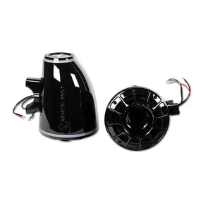 Nemesis Audio WAKE-6.5 6.5" Marine Tower Speakers 300W w/ RGB Lighting & Horn Loaded Drivers Nemesis Audio