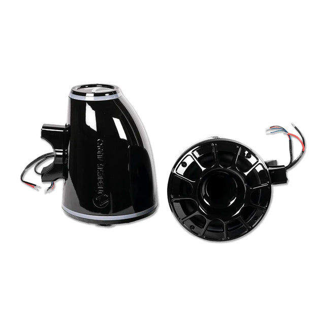 Nemesis Audio WAKE-6.5 6.5" Marine Tower Speakers 300W w/ RGB Lighting & Horn Loaded Drivers Nemesis Audio