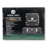 Nemesis Audio NA-BZ200X4D |  4-Channel Full Range Class D Amplifier Nemesis Audio