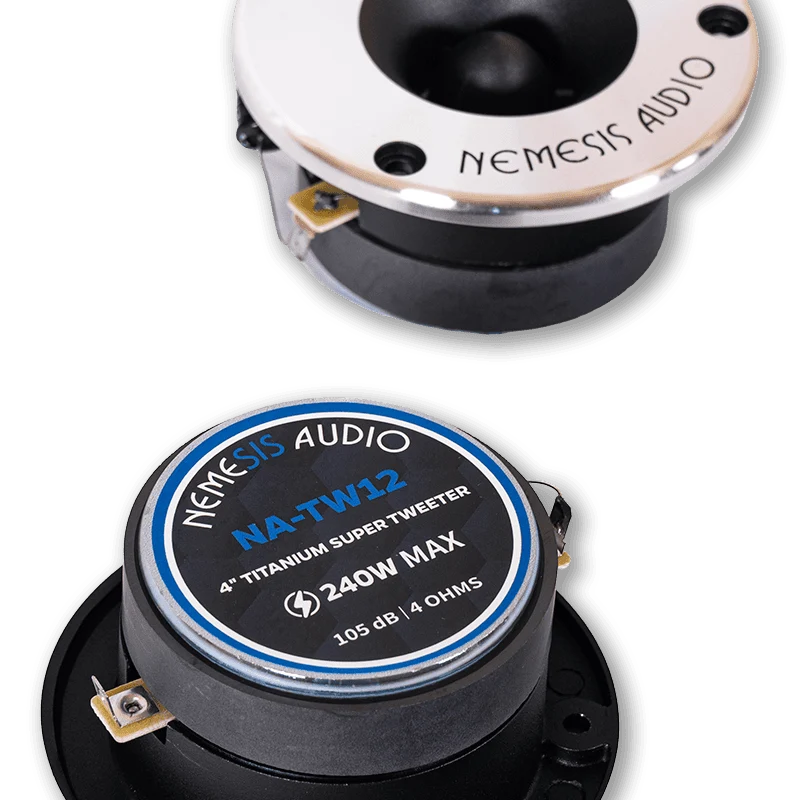 Nemesis Audio NA-TW12 | 120W RMS Super Tweeters (Pair) Nemesis Audio