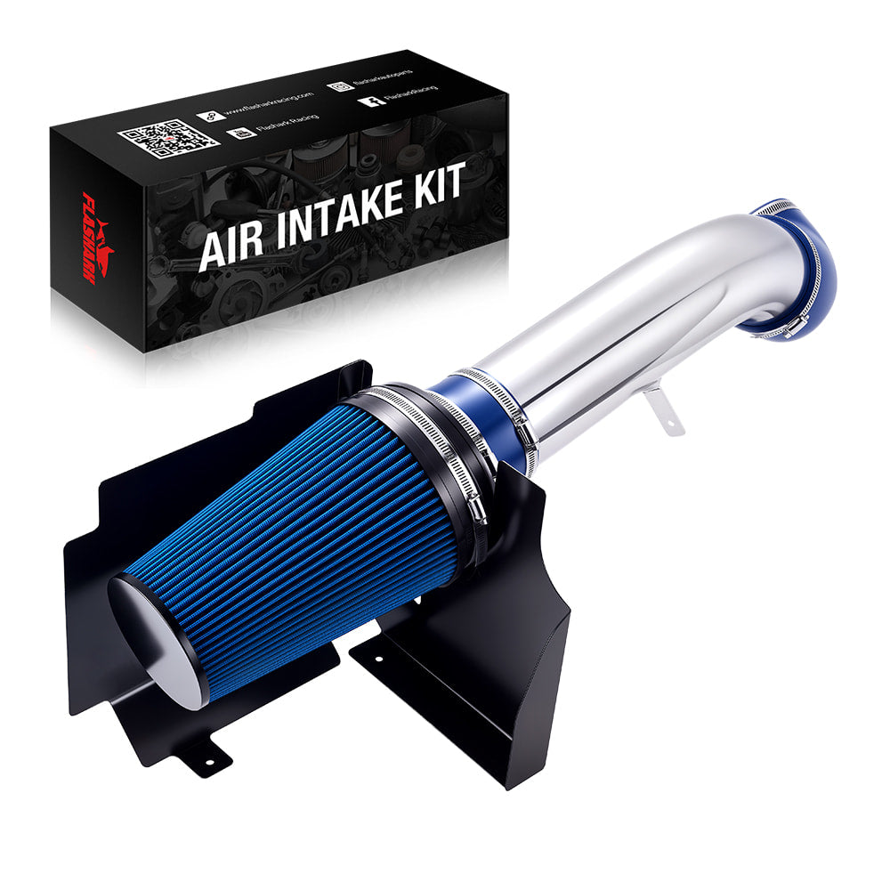 Flashark Cold Air Intake Kit for 1999-2006 Chevy / GMC 4.8L / 5.3L / 6.0L Vortec V8