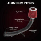 Cold Air Intake Kit for 2002-2007 Subaru Impreza WRX Sedan/Wagon 2.0L & 2.5L Turbocharged Cold Air Intake Kit