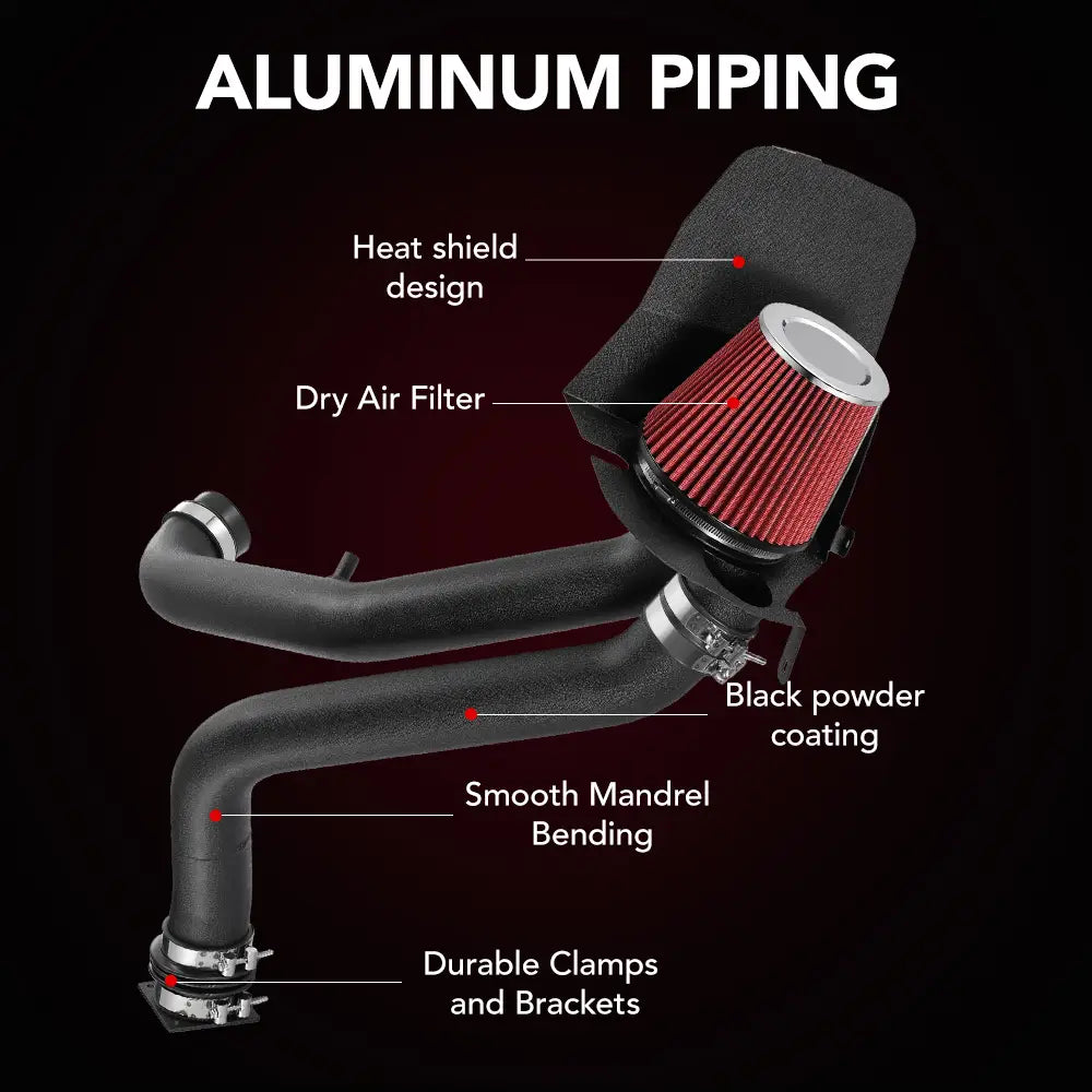 Cold Air Intake for  1997-2006 Jeep Wrangler TJ 2.5L & 2.4L