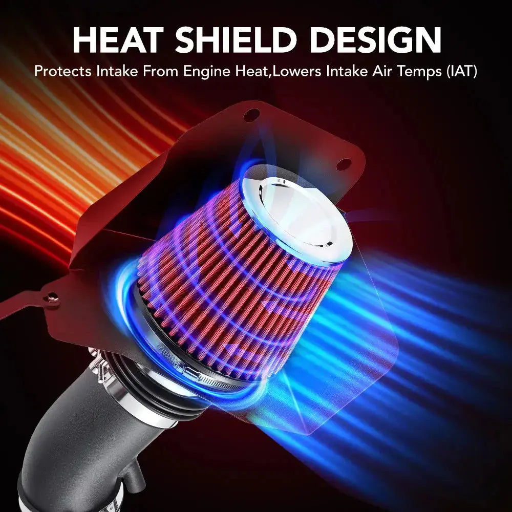 Flashark Cold Air Intake for 2012-2016 Grand Cherokee SRT 6.4L V8