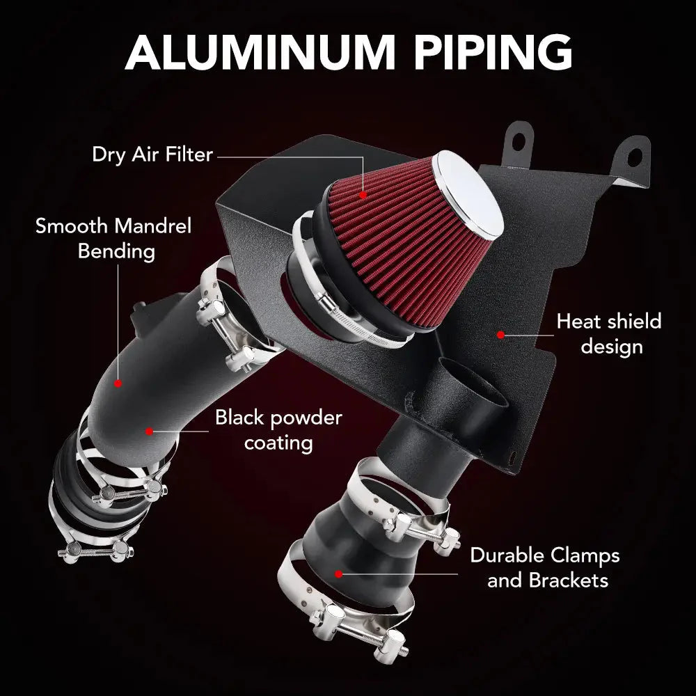 Cold Air Intake for 2012-2015 Honda Civic Si / Acura ILX 2.4L Flashark