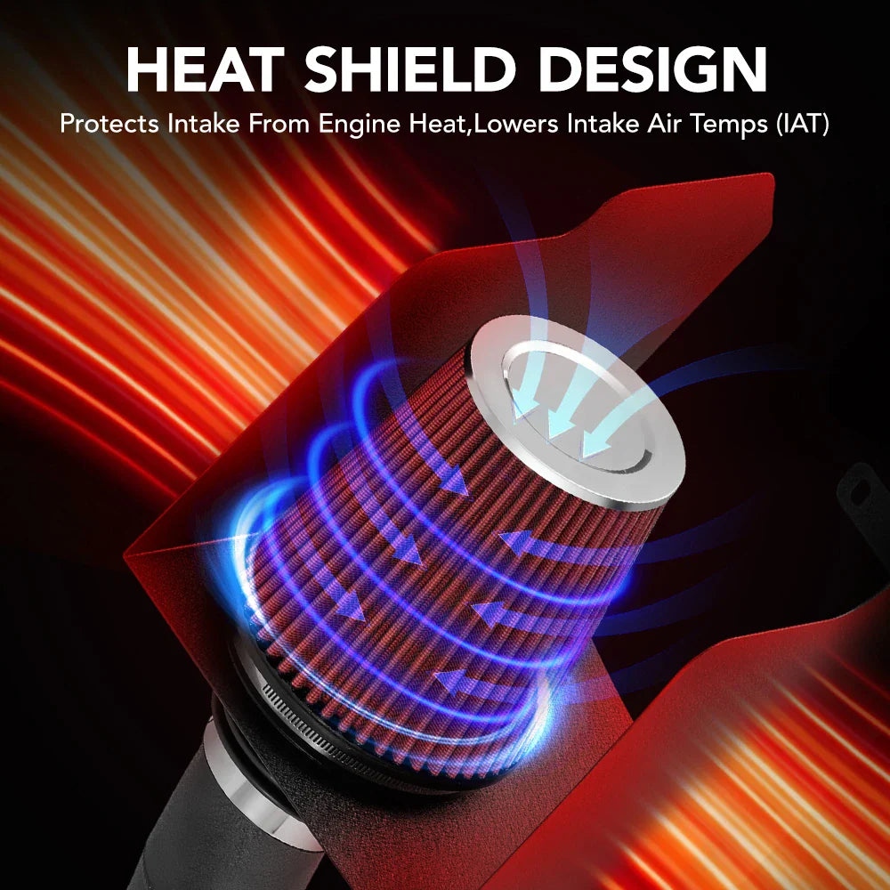 FLASHARK Cold Air Intake Kit for 2016-2019 Toyota Tacoma 3.5L V6