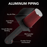 FLASHARK Cold Air Intake Kit for 2012-2018 Jeep Wrangler JK / JKU 3.6L Pentastar V6