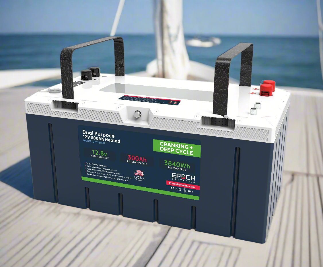 Epoch Batteries 12V 300Ah Pro Series Dual-Purpose LiFePO4 Battery