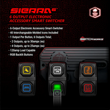 Sierra6, 6-Switch, 3-Rocker Electronic Accessory Smart Switcher - Universal SWITCH Works
