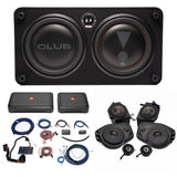 JBL Plug and Play Full Club Speaker, Dual Amplifier, Subwoofer Bundle | '18-'23 JLU Wrangler/ '20- '23 JT Gladiator